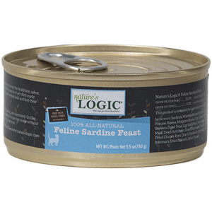 Natures Logic Sardine Canned Cat Food 24/5.5 oz Natures Logic, natures logic, sardine, Canned, Cat Food